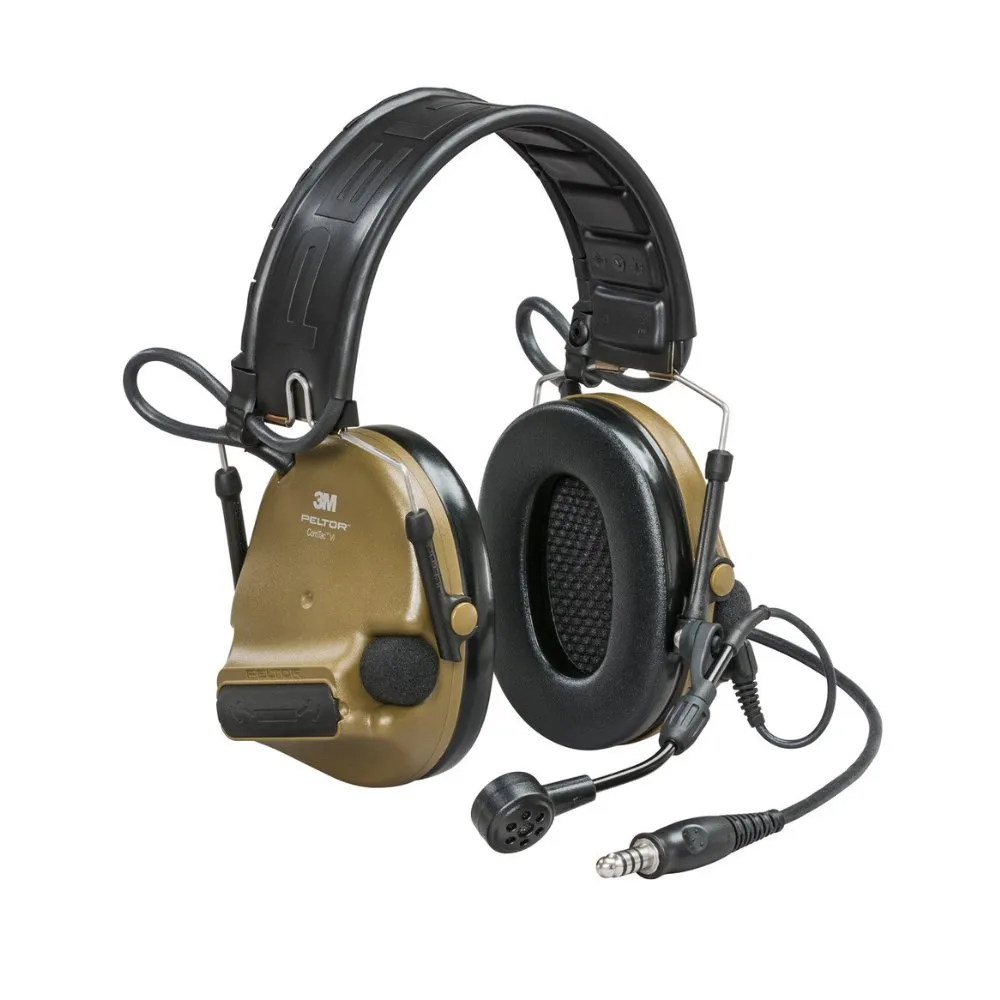 3M PELTOR ComTac™ VI NIB Headset, Single Downlead, Headband/ARC