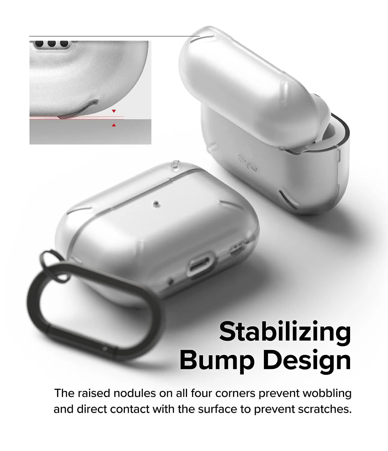 AirPods Pro 2 Case 2nd Generation (2022) Pouch | Layered Case - Matte Clear