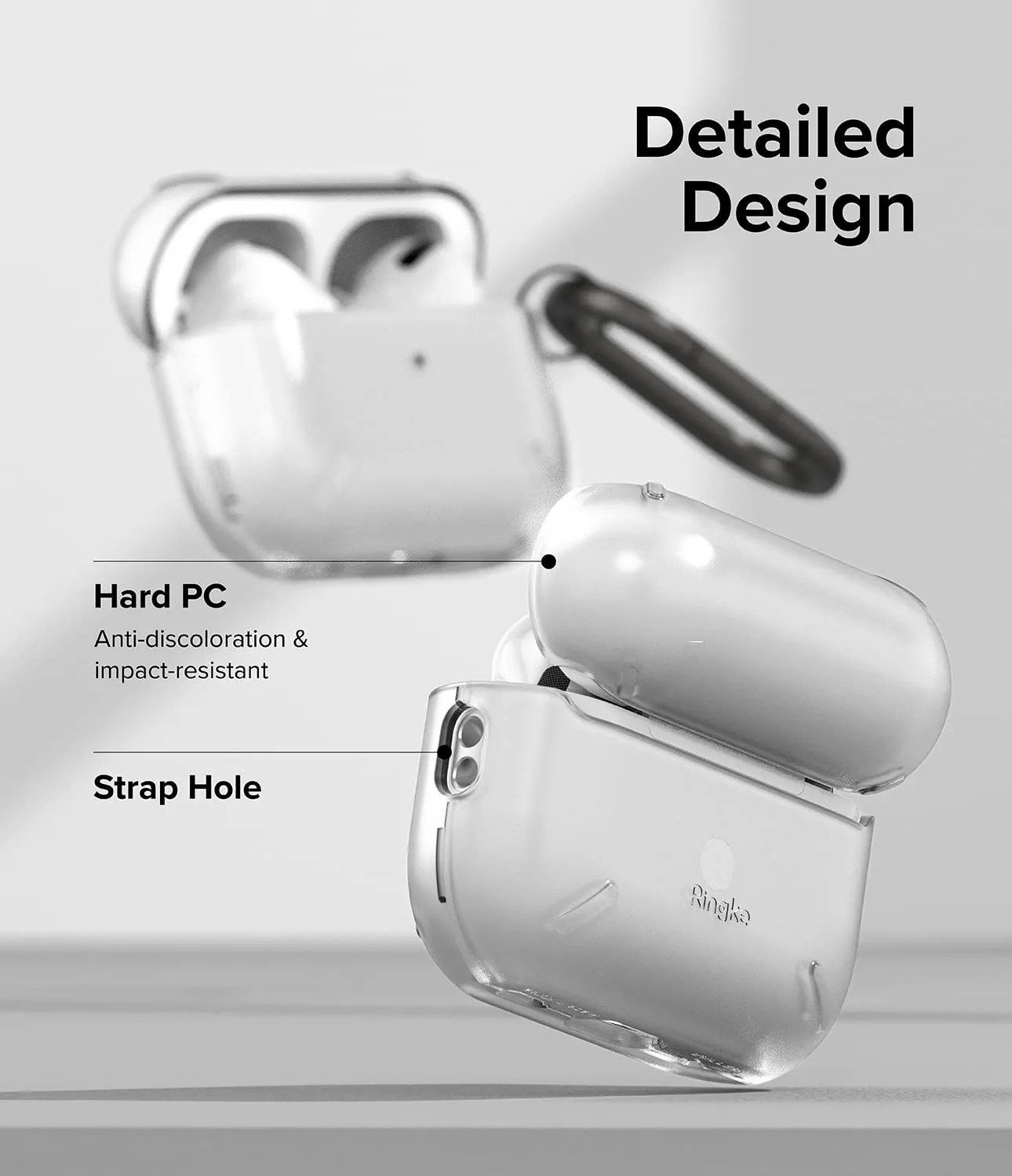 AirPods Pro 2 Case 2nd Generation (2022) Pouch | Layered Case - Matte Clear