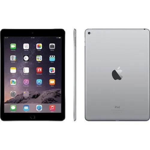 Apple iPad Air 2 MGTX2LL/A 9.7-inches 128 GB Tablet (Space Gray)