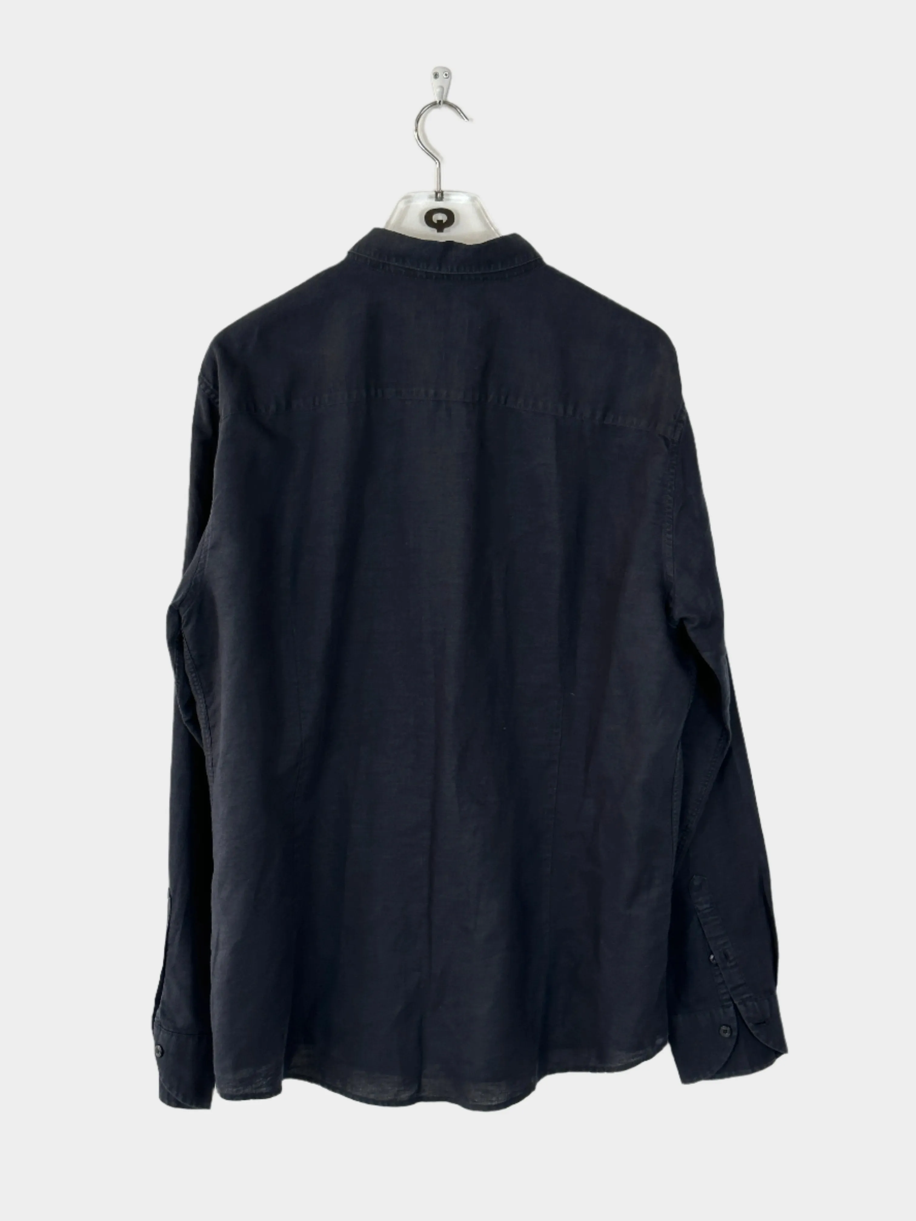 Black Linen Shirt