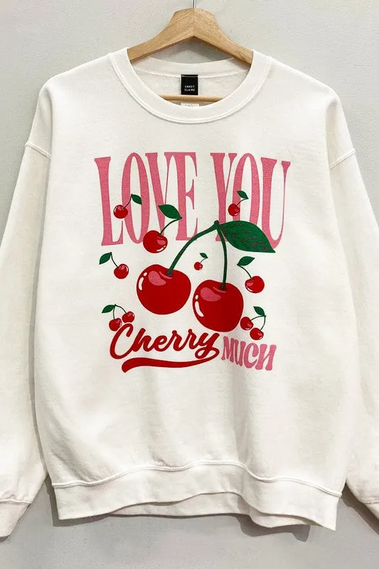 Cherry Love Sweatshirt S-XL