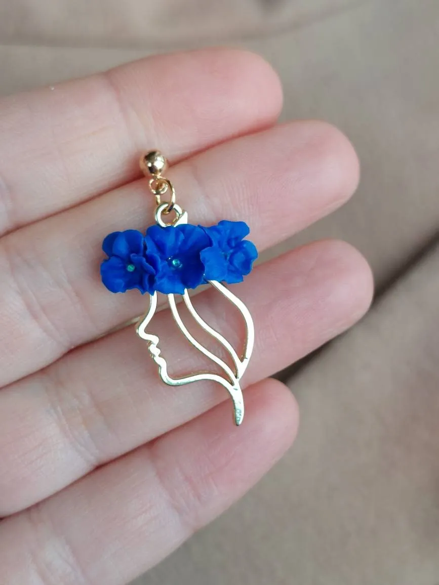 Dúil Doireann Blue earrings