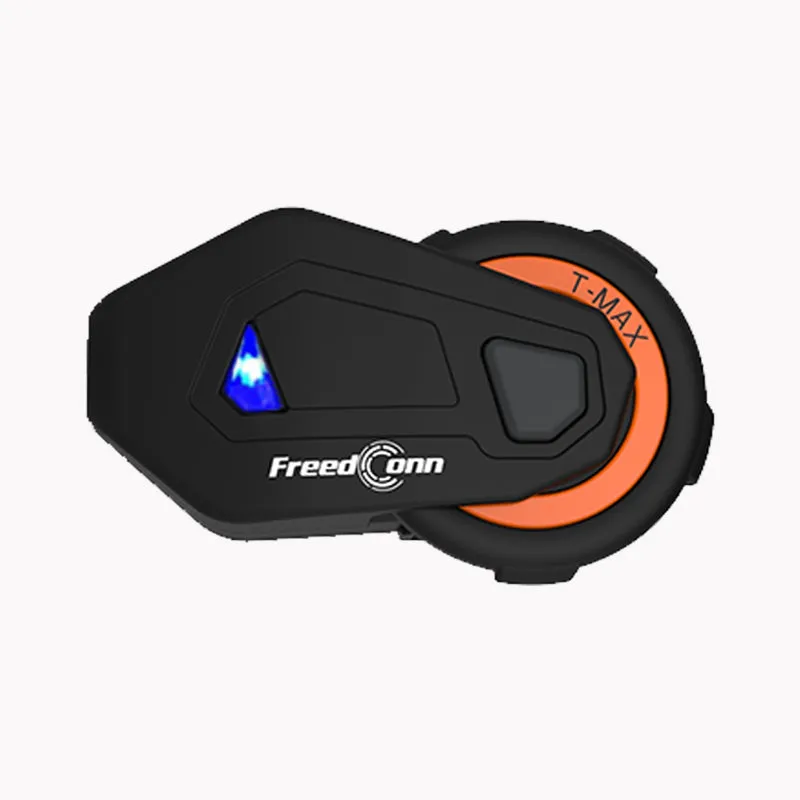 FreedConn Motocycle Helmet Waterproof and Wireless Bluetooth Headset TMAX-E /FM Radio/1000M Intercom/6 Riders Intercom/ Moto Biking & Skiiing/2 in 1 microphone;