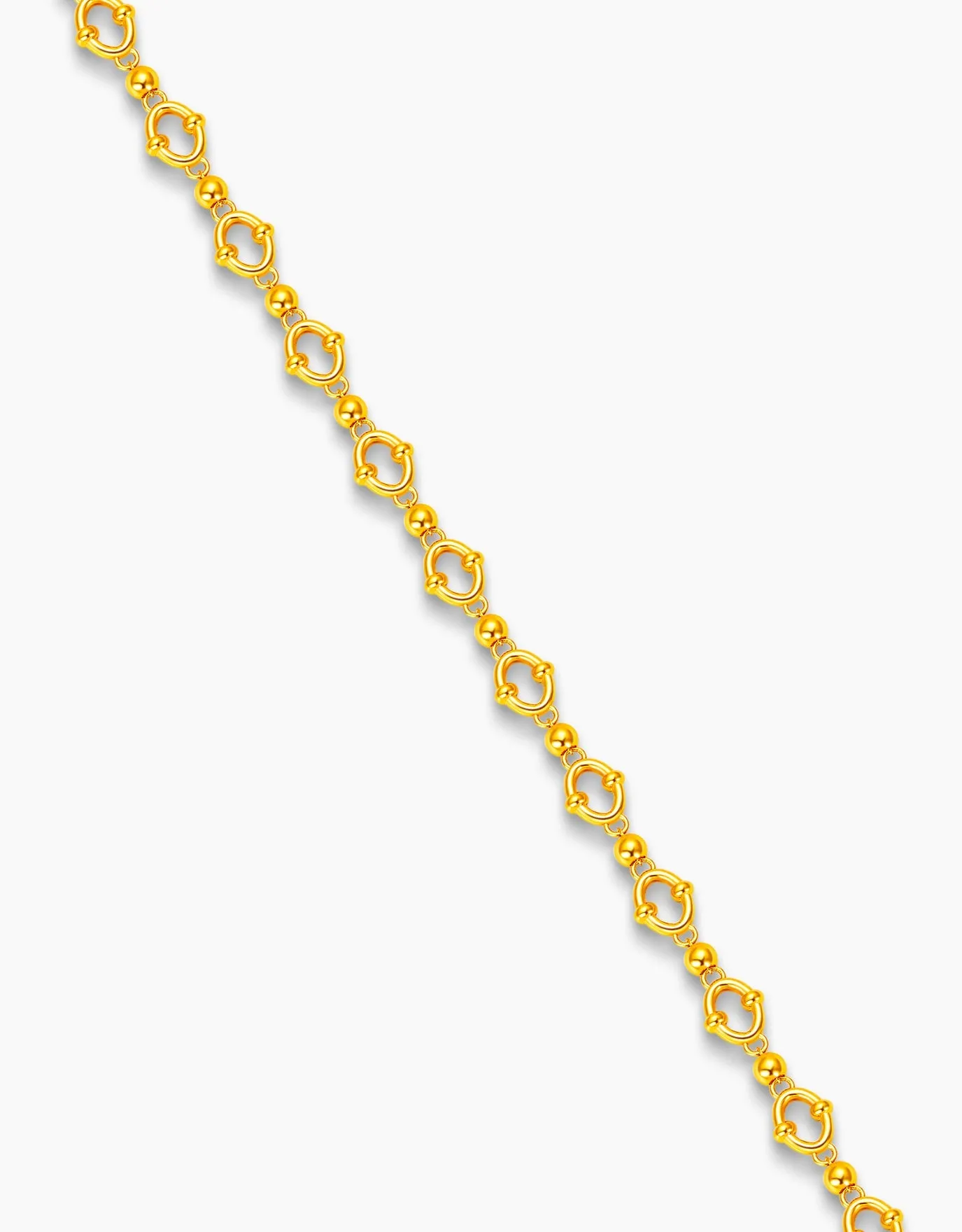 LVC 9IN Oria 999 Gold Bracelet