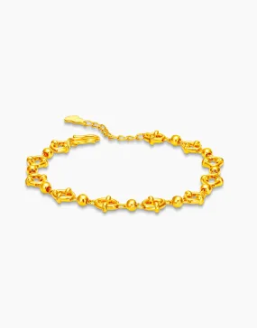 LVC 9IN Oria 999 Gold Bracelet