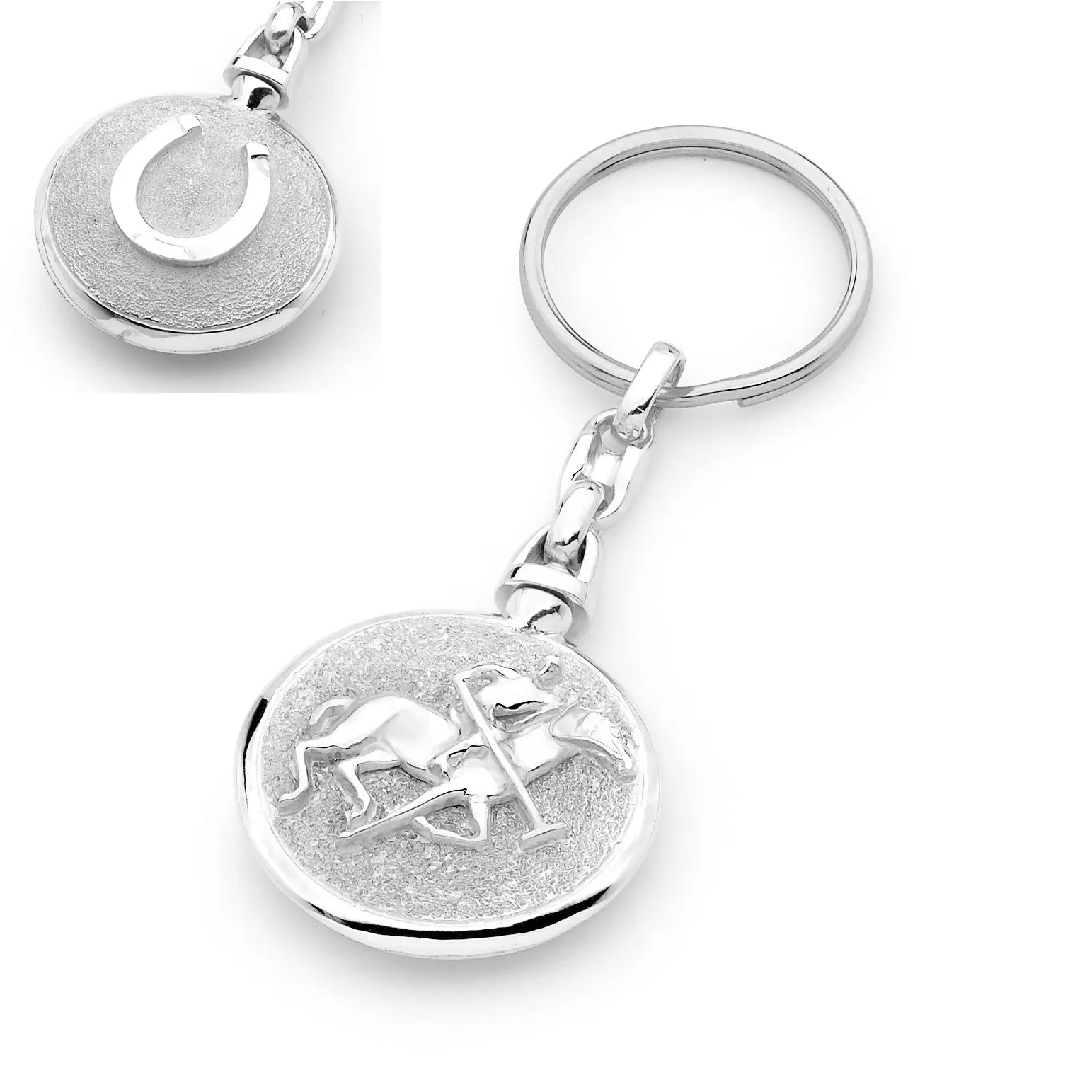 Polo Pony Key Ring