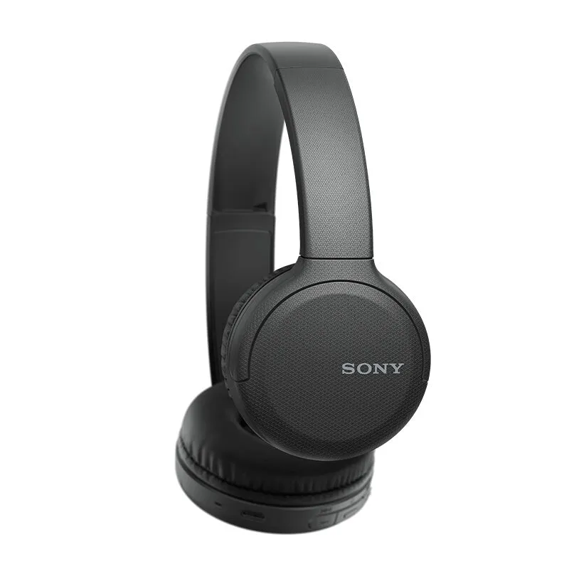 Sony WH-CH510 Wireless Headphones Wireless Bluetooth On-Ear Headset with Mic for Phone-Call