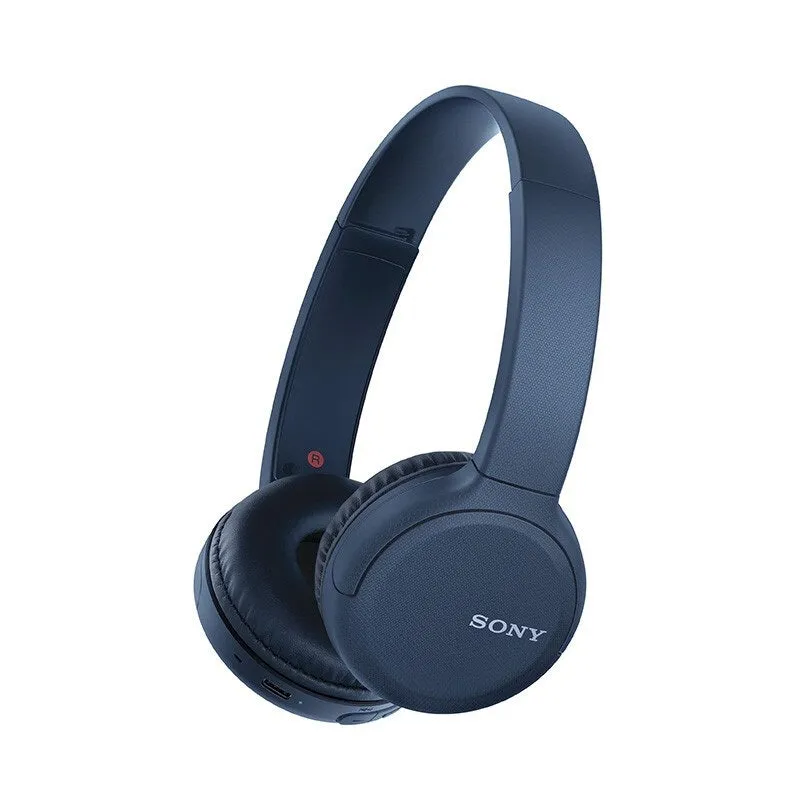 Sony WH-CH510 Wireless Headphones Wireless Bluetooth On-Ear Headset with Mic for Phone-Call