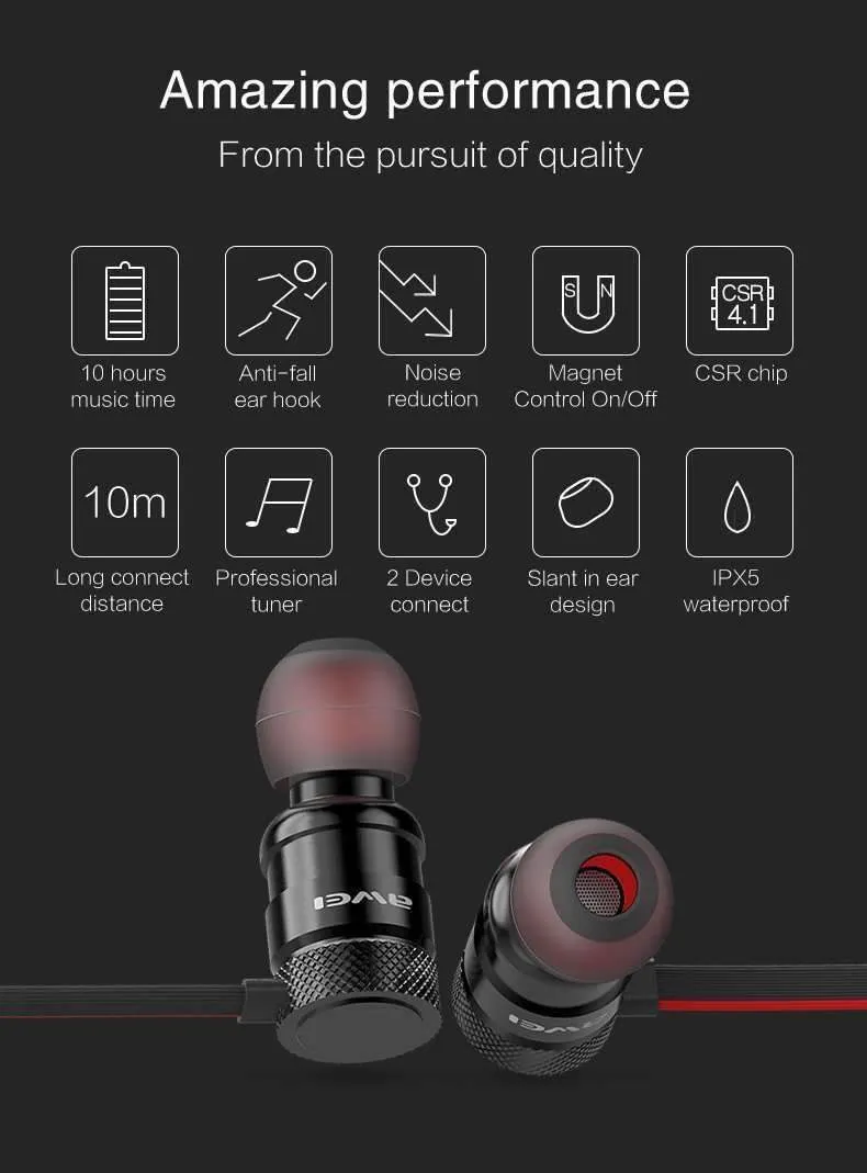 Supersonic Bluetooth Earphones