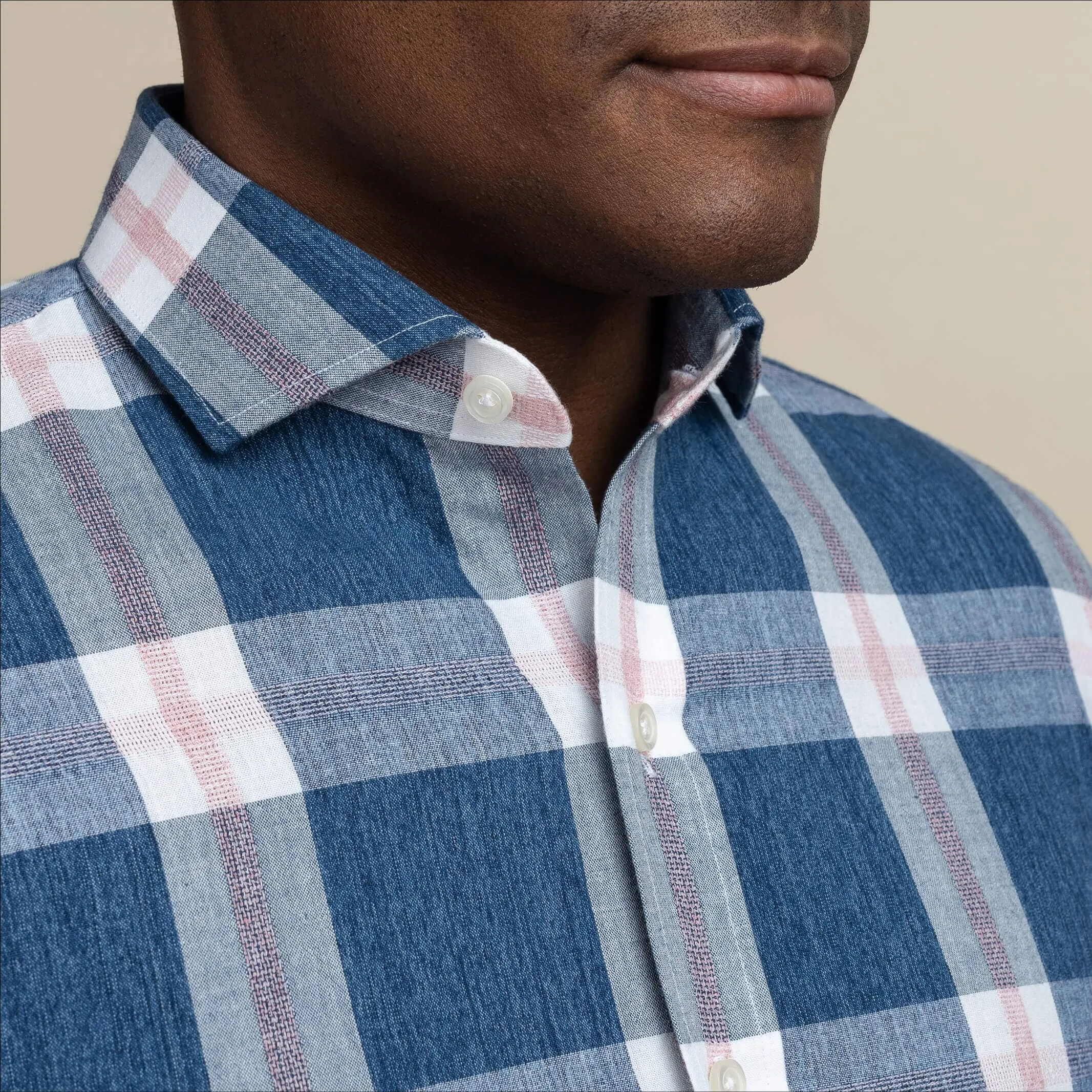 The Cadet Blue Rawls Plaid Custom Shirt