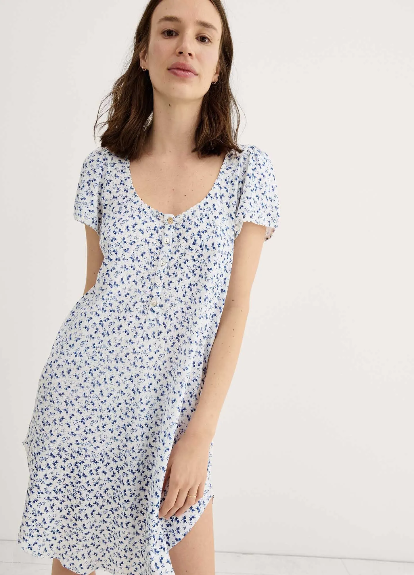 The Pointelle Nightgown