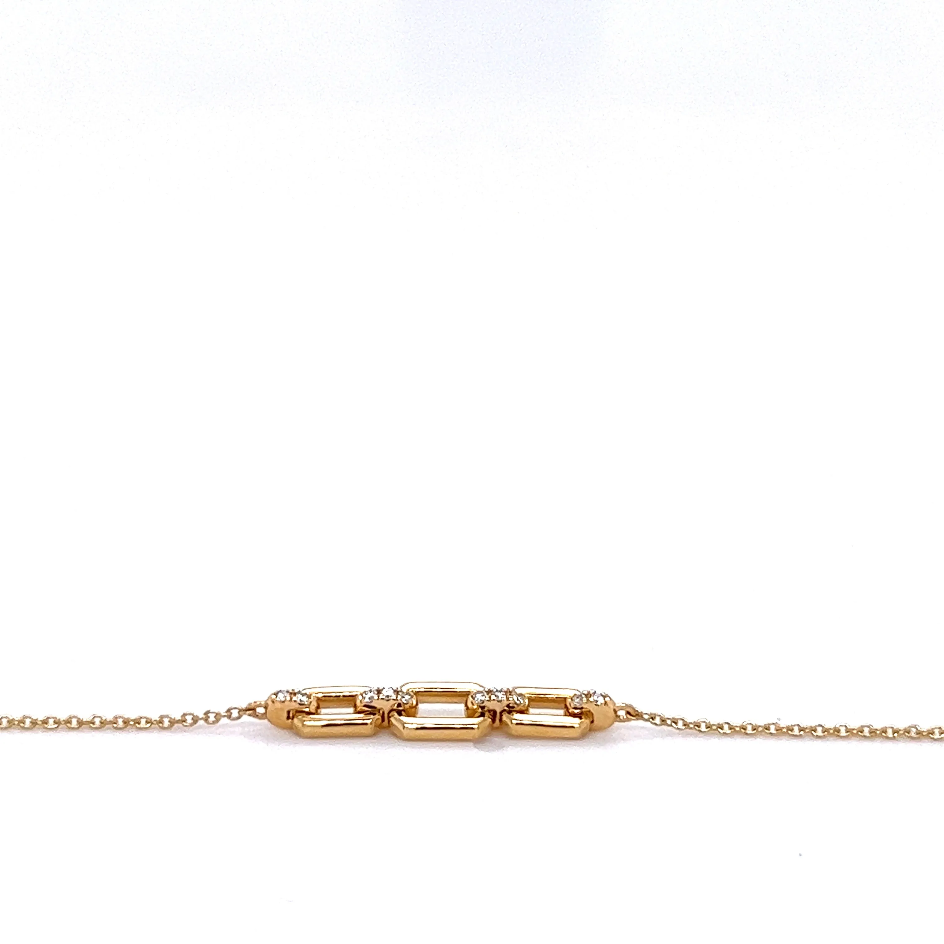 Yellow Gold Link Bracelet